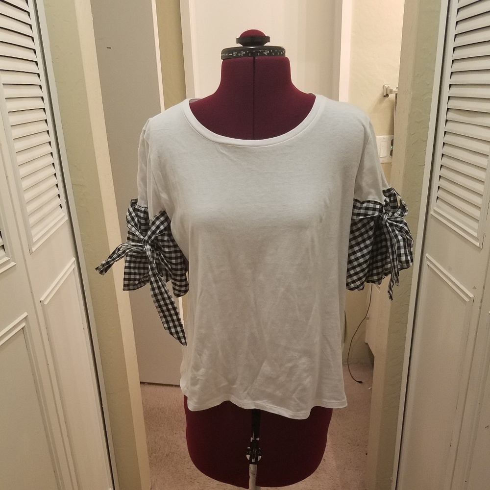 Paper+Tee White Top